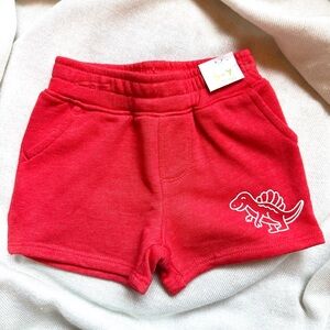 Baby Garanimals NWT Pull-On Shorts; Size 6-9 mos; Red